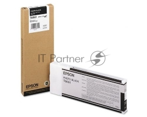 Картридж Epson C13T606100 фото черный (220 мл.) для Stylus Pro 4880