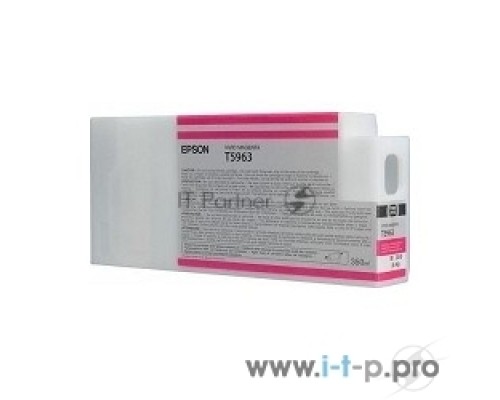 Картридж струйный Epson C13T596300 пурпурный для Epson St Pro 7900/9900 (350мл)