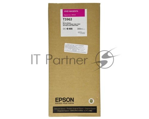 Картридж струйный Epson C13T596300 пурпурный для Epson St Pro 7900/9900 (350мл)