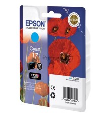 Картридж струйный Epson C13T17024A10 голубой для Epson XP33/203/303 (150стр.)