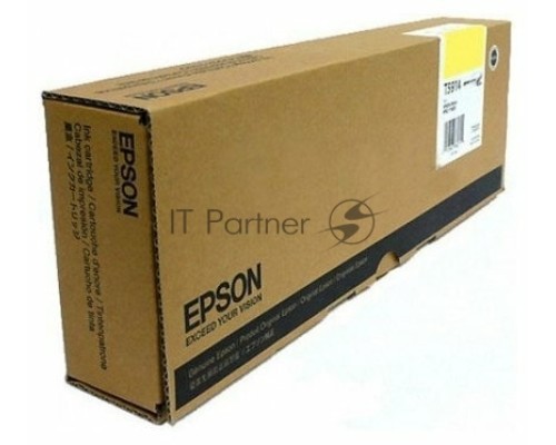 Картридж струйный Epson C13T591400 желтый для I/C SP-11880