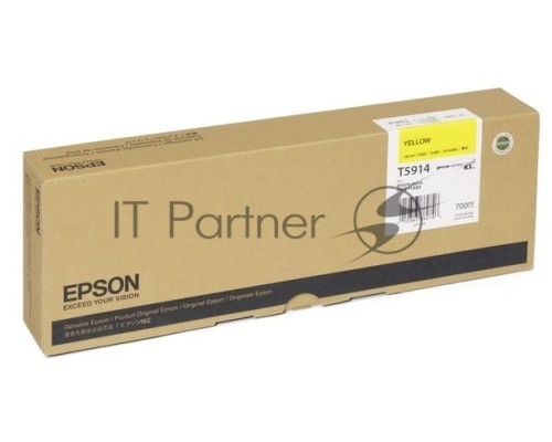 Картридж струйный Epson C13T591400 желтый для I/C SP-11880