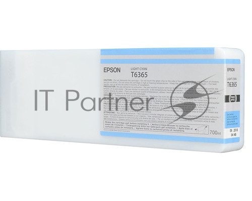 Струйный картридж EPSON C13T636500 светло-синий (700 мл) для Stylus Pro 7700, 7890, 7900, 9700, 9890, 9900, WT7900
