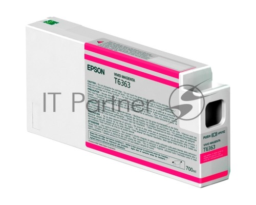 Картридж струйный Epson C13T636300 пурпурный (700 мл) для Stylus 7700, 7890, 7900, 9700, 9890, 9900, WT7900