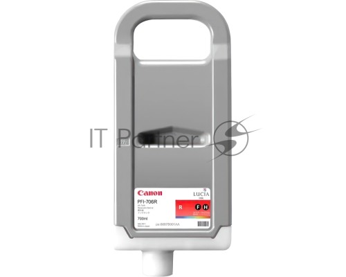 Картридж струйный Canon PFI-706 R красный для iPF8400/9400 (6687B001)
