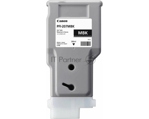 Картридж струйный Canon PFI-207 MBK черный матовый для для iPF680/685/780/785 300ml (8788B001)