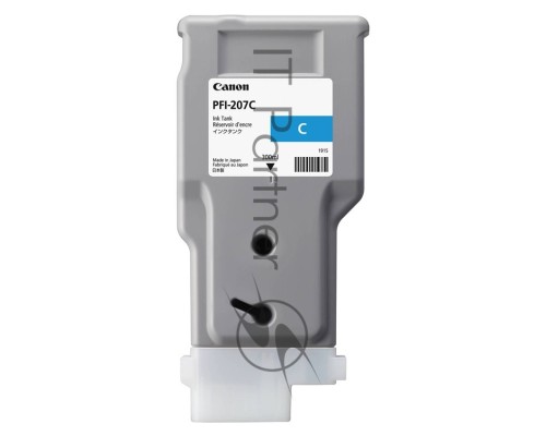 Картридж струйный Canon PFI-207 C голубой для для iPF680/685/780/785 300ml (8790B001)
