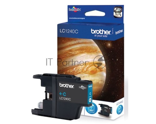 Картридж струйный Brother LC1240C голубой для Brother MFC-J6510DW/J69010DW