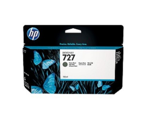 [Расходные материалы] HP B3P22A Картридж №727, Matte Black {Designjet T920/T1500, Matte black (130ml)}