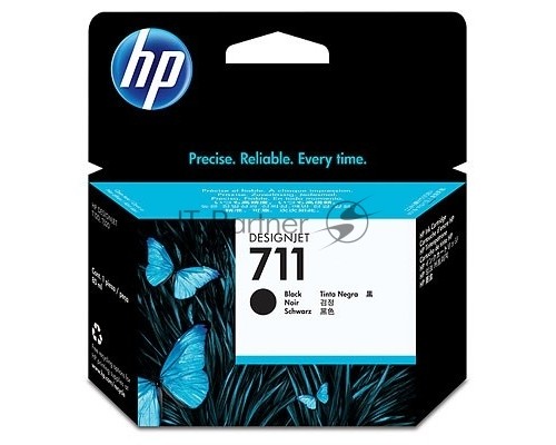 Картридж струйный HP №711 CZ133A черный для HP DJ T120/T520 (80мл) Картридж струйный HP №711 CZ133A черный для HP DJ T120/T520 (80мл)