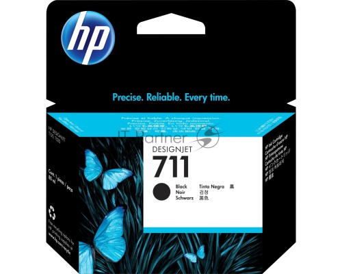 Картридж струйный HP №711 CZ133A черный для HP DJ T120/T520 (80мл) Картридж струйный HP №711 CZ133A черный для HP DJ T120/T520 (80мл)