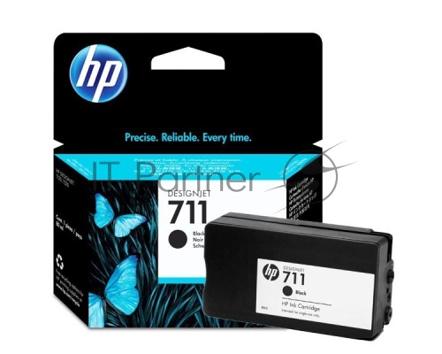 Картридж струйный HP №711 CZ133A черный для HP DJ T120/T520 (80мл) Картридж струйный HP №711 CZ133A черный для HP DJ T120/T520 (80мл)