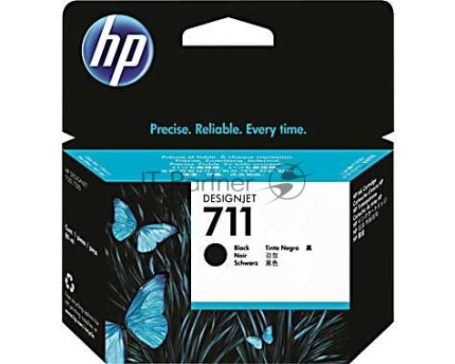 Картридж струйный HP №711 CZ133A черный для HP DJ T120/T520 (80мл) Картридж струйный HP №711 CZ133A черный для HP DJ T120/T520 (80мл)