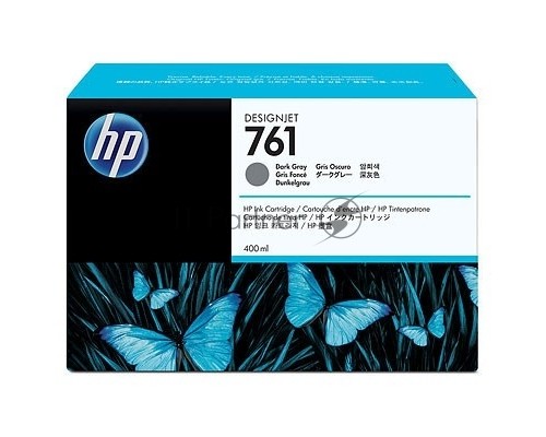 Картридж струйный HP №761 CM996A темно-серый для HP DJ T7100 (400мл)
