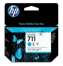 Картридж струйный HP №711 CZ134A голубой x3уп. для HP DJ T120/T520 (29мл)