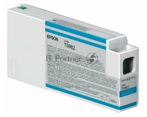 Картридж струйный Epson C13T596200 голубой (350 мл) для Stylus Pro 7900/9900