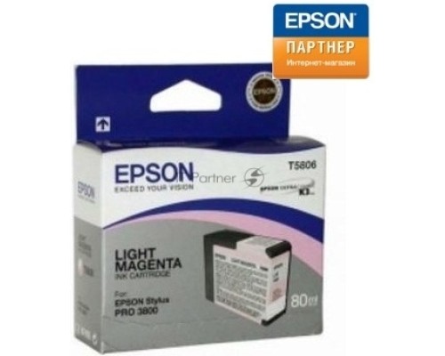 Струйный картридж EPSON C13T580600 для Stylus Pro 3800 80 мл light magenta