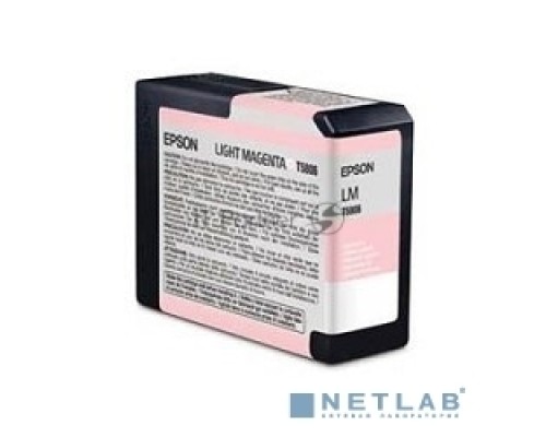 Картридж струйный Epson C13T580B00 светло-пурпурный (80ml)