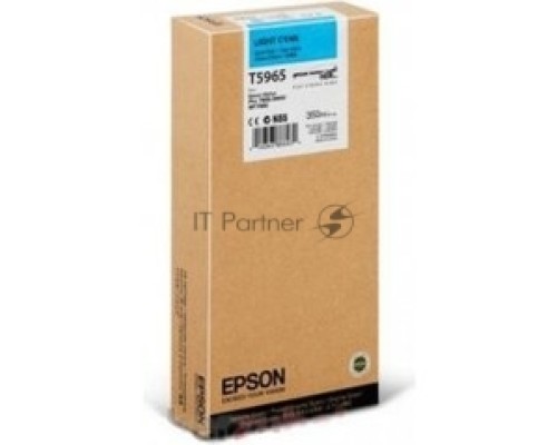 Картридж струйный Epson C13T596500 светло-голубой для I/C SP 7900/9900 (350ml)