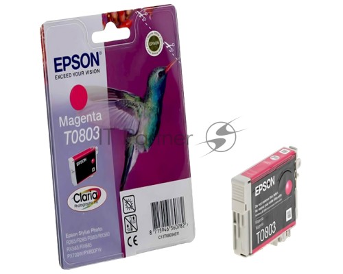 Картридж струйный Epson C13T08034011 пурпурный (330 стр.) для Epson St Ph P50/PX660/PX720WD