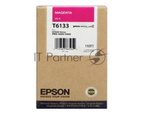 Картридж струйный Epson C13T613300 пурпурный (110 мл) для Epson St Pro 4450
