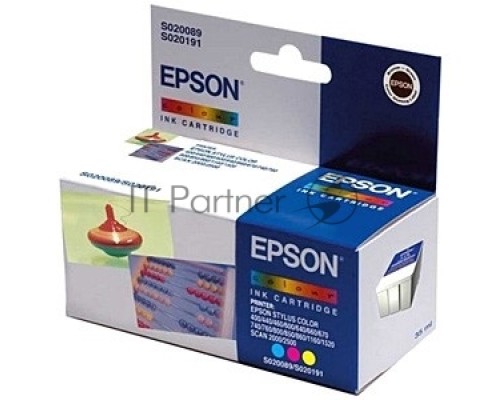 Картридж струйный Epson C13T052040 многоцветный (330 стр.) для Epson St C400/600/800/1520/850/440/460/640