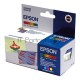 Картридж струйный Epson C13T052040 многоцветный (330 стр.) для Epson St C400/600/800/1520/850/440/460/640
