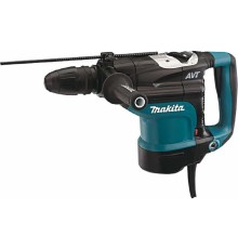 Makita HR4511C Перфоратор SDS-max [HR4511C] {1300Вт,2реж,2.7-13Дж,1250-2750у\м,7.8кг,чем,ABT,антивиб рукоятка}