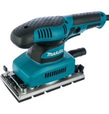 Makita BO3710 Вибрационная шлифовальная машина [BO3710] {190Вт,93х228мм,11000об\м,ампл-2.6мм,1.6кг,кор,п\сборник,зажим }