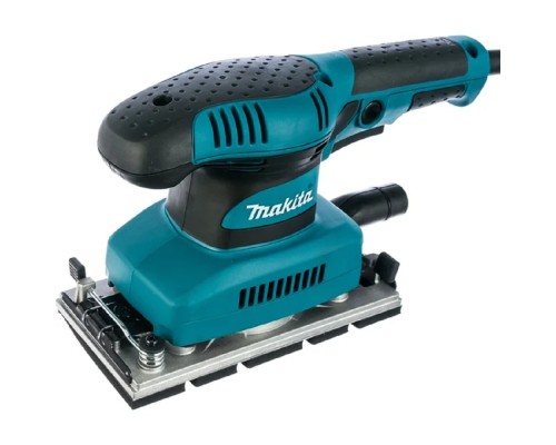 [Шлифовальная машина] Makita BO3710 Вибрационная шлифовальная машина [BO3710] {190Вт,93х228мм,11000обм,ампл-2.6мм,1.6кг,кор,псборник,зажим }