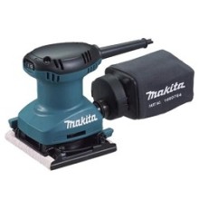 Makita BO4557 Вибрационная шлифовальная машина [BO4557] {200Вт,114х140мм,14000об\м,ампл-1.5мм,0.9кг,кор,п\сборник,зажим }