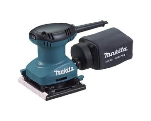 [Шлифовальная машина] Makita BO4557 Вибрационная шлифовальная машина [BO4557] {200Вт,114х140мм,14000обм,ампл-1.5мм,0.9кг,кор,псборник,зажим }