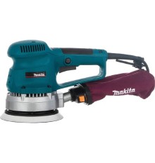 Makita BO6030 Эксцентриковая шлифовальная машина [BO6030] {310Вт,ф150мм,4000-10000об\м,ампл-3мм,2.3кг,кор,п\сборник}