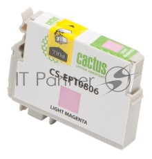 Картридж струйный Cactus CS-EPT0806 светло-пурпурный (11,4 мл) для Epson Stylus Photo P50/PX650/PX660/PX700/PX700W/PX710/PX710W/PX720/PX