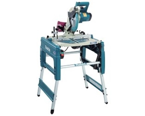 [Пила] Makita LF 1000 Пила комбинированная торцовочная [LF 1000] {1650Вт,2700обм,дискф260х30мм,рез-2068х210155мм,32кг,кор,стол,накл-45 гр,повор-4545гр}