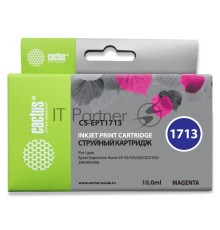 Картридж струйный Cactus CS-EPT1713 пурпурный для Epson Expression Home XP-33/103/203/207 (10ml)