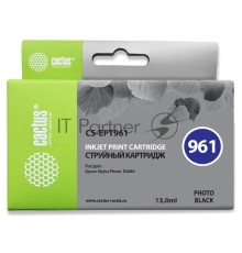 Картридж струйный Cactus CS-EPT961 фото черный для Epson Stylus Photo R2880 (13ml)