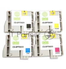Картридж струйный Cactus CS-EPT0635 многоцветный (40 мл) для Epson Stylus C67/C87/CX3700/CX4100/CX4700