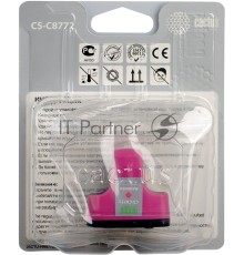 Картридж струйный Cactus CS-C8772 №177 пурпурный (11,4 ml) для HP PS 3213/3313/8253/C5183/C6183/C6283/C7183/C7283/C8183/D7163/D7263/D7363/D7463