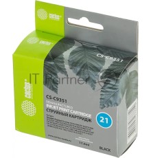 Картридж струйный Cactus CS-C9351 №21 чёрный (17 мл) для HP DJ 3920/3940/D1360/D1460/D1470/D1560/D2330/D2360/D2430/D2460/F370/F375/F380/F2180/F2187/F2224/F2280/F2290/F4140/F4172/F4180/F4190