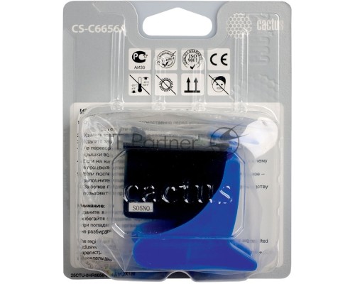 Картридж струйный Cactus CS-C6656A №56 чёрный (20 мл) для HP DeskJet 450/5145/5150/5151/5550/5552