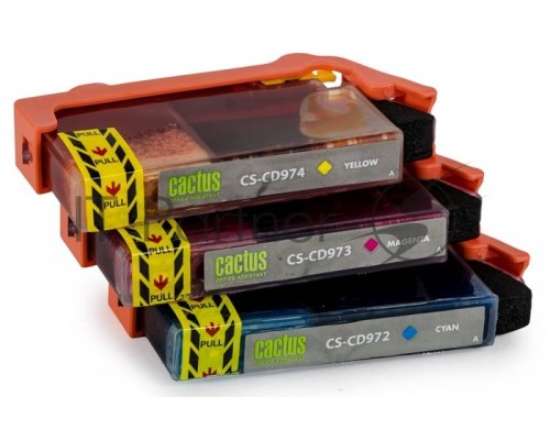 Картридж струйный Cactus СS-CD972/3/4 многоцветный для №920XL HP Officejet 6000/6500/7000/7500 Компл