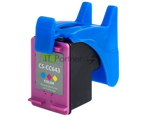 Картридж струйный Cactus CS-CC643 №121 многоцветный (9 мл.) для HP DJ D1663/D2563/D2663/D5563/F2423/F2483/F2493/F4213/F4275/F4283/F4583/PS C4683/C4783