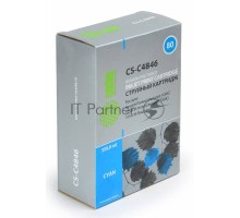 Картридж струйный Cactus CS-C4846 №80 голубой (350 мл) для HP DesignJet 1050C/1055CM/1000