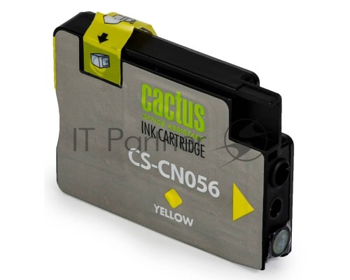 Картридж струйный Cactus CS-CN056 №933 желтый (14 мл) для HP OfficeJet 6600