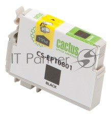 Картридж струйный Cactus CS-EPT0801 черный (11,4 мл) для Epson Stylus PhotoP50/PX650/PX660/PX700/PX700W/PX710/PX710W/PX720/PX720WD/PX800/PX800FW/PX810/PX810FW/PX820/PX820FWD/R265/R285/R360/RX560/RX585/RX685