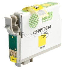 Картридж струйный Cactus CS-EPT0824 CS-EPT0824 желтый (13,8 мл) для Epson Stylus Photo R270/290/RX590