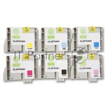 Картридж струйный Cactus CS-EPT0487 многоцветный (88 мл) для Epson Stylus Photo R200/R220/R300/R320/R340/RX500/RX600/RX620/RX640