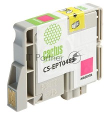 Картридж струйный Cactus CS-EPT0483 пурпурный (14,4 мл) для Epson Stylus Photo R200/R220/R300/R320/R340/RX500/RX600/RX620/RX640