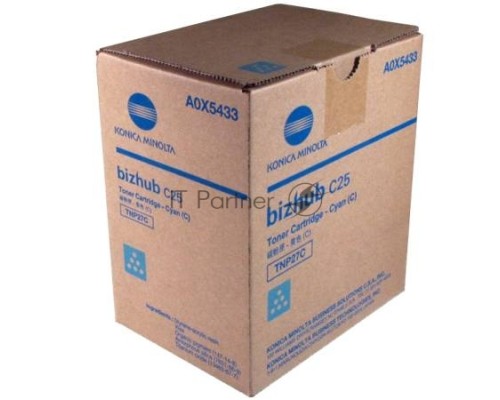 Картридж лазерный Konica-Minolta bizhub C25 синий TNP-27C Картридж лазерный Konica-Minolta bizhub C25 синий TNP-27C